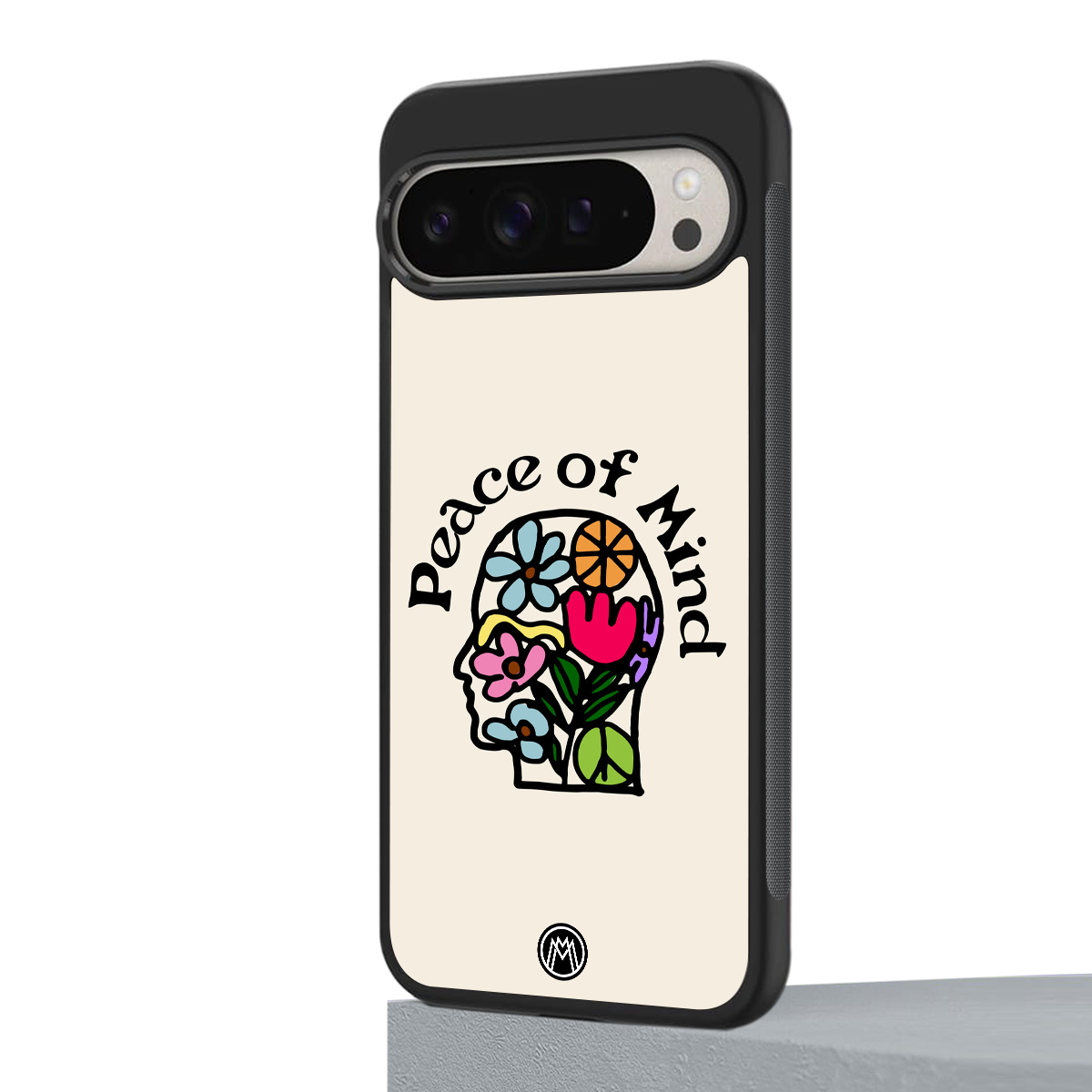 peace of mind back phone cover | glass case for google pixel 9 pro