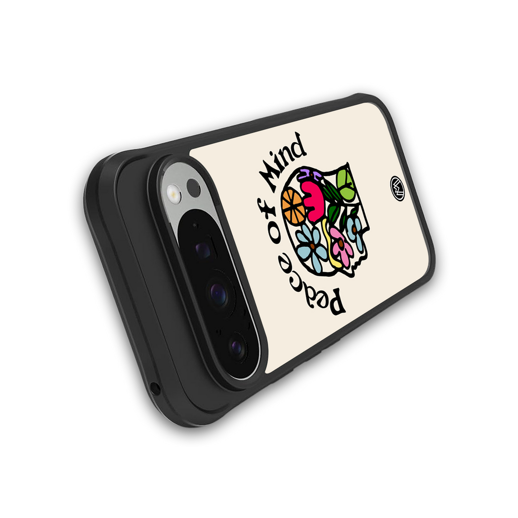 peace of mind back phone cover | glass case for google pixel 9 pro