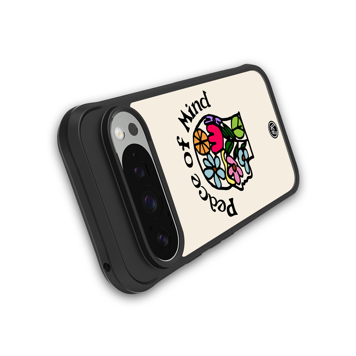 peace of mind back phone cover | glass case for google pixel 9 pro