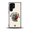 peace of mind back phone cover | glass case for samsung galaxy s23 ultra