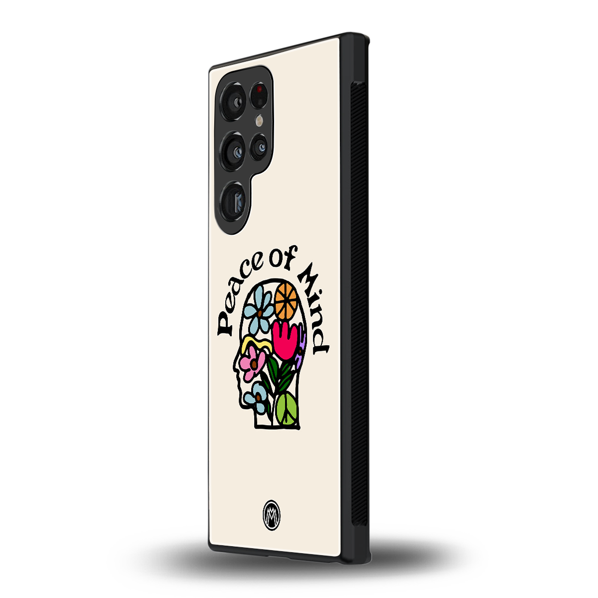 peace of mind back phone cover | glass case for samsung galaxy s23 ultra