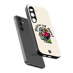 peace of mind back phone cover | glass case for samsung galaxy s24