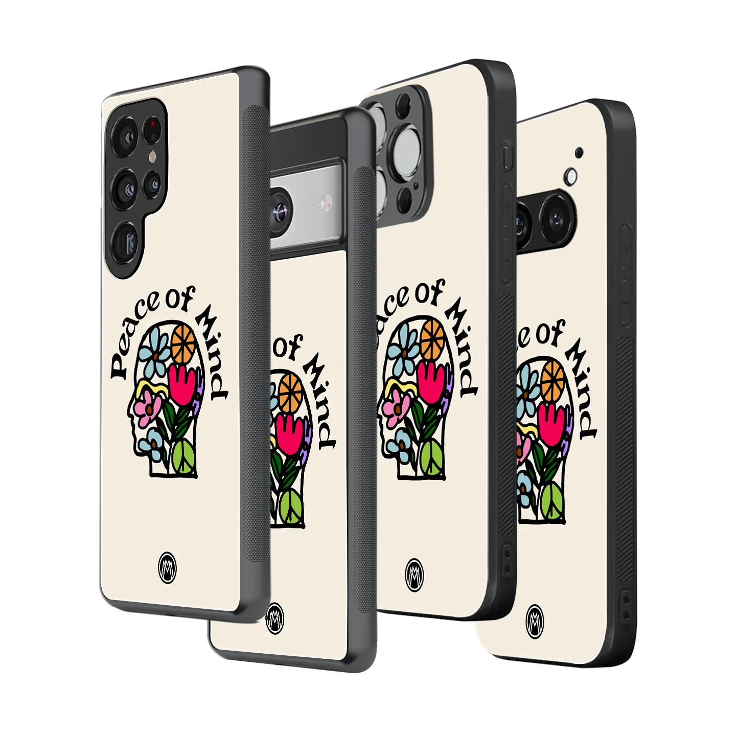 Stylish Glass Back Case for All Smartphones – iPhone, Samsung, OnePlus, Pixel, Redmi, Oppo, Vivo, Motorola