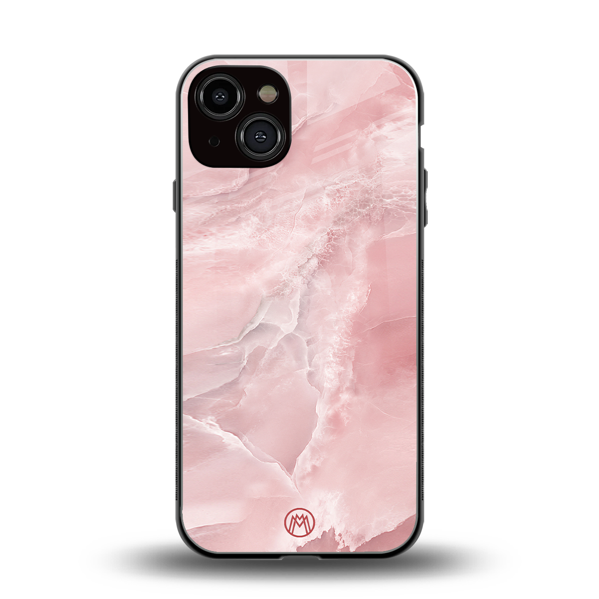 peachy glam back phone cover | glass case for iphone 13