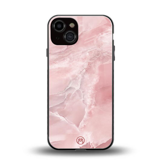peachy glam back phone cover | glass case for iphone 13