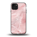 peachy glam back phone cover | glass case for iphone 15