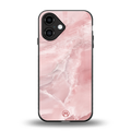 peachy glam back phone cover | glass case for iphone 16