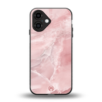 peachy glam back phone cover | glass case for iphone 16