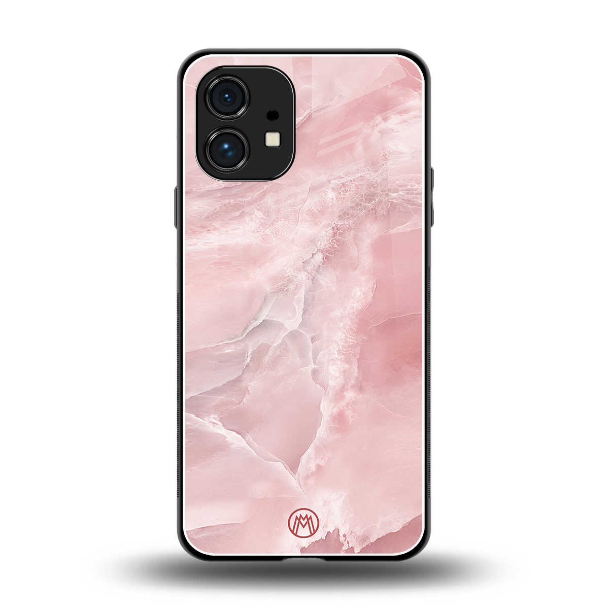 peachy glam back phone cover | glass case for nothing phone 1