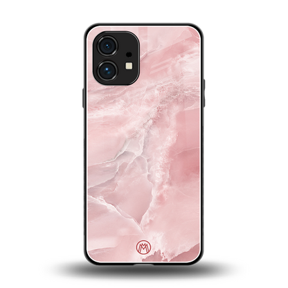 peachy glam back phone cover | glass case for nothing phone 1