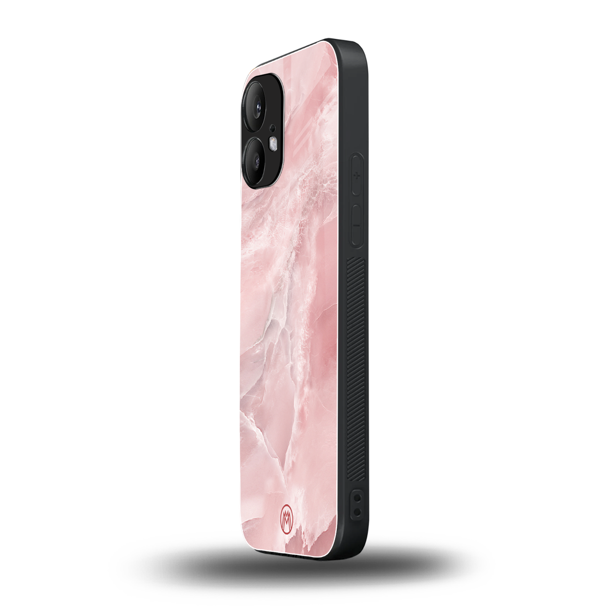 peachy glam back phone cover | glass case for nothing phone 2