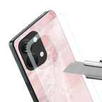 peachy glam back phone cover | glass case for oneplus nord 3