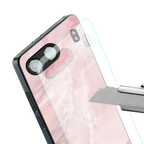 peachy glam back phone cover | glass case for oneplus nord 4