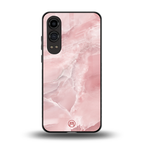peachy glam back phone cover | glass case for oneplus nord ce 4 lite