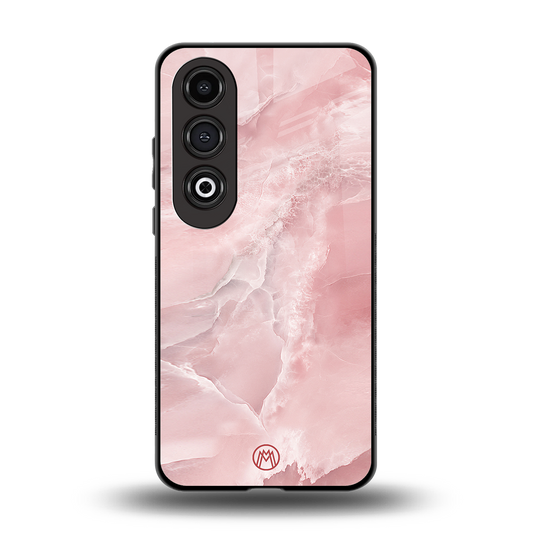 peachy glam back phone cover | glass case for oneplus nord ce 4