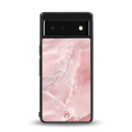 peachy glam back phone cover | glass case for google pixel 6