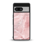 peachy glam back phone cover | glass case for Google Pixel 8