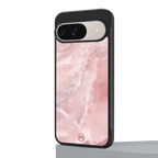 peachy glam back phone cover | glass case for google pixel 9