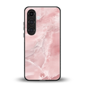 peachy glam back phone cover | glass case for samsung galaxy s25