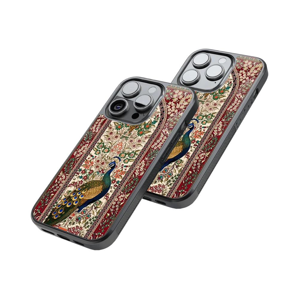Protective Glass Back Phone Case Compatible with iPhone, Samsung, OnePlus, Pixel & More