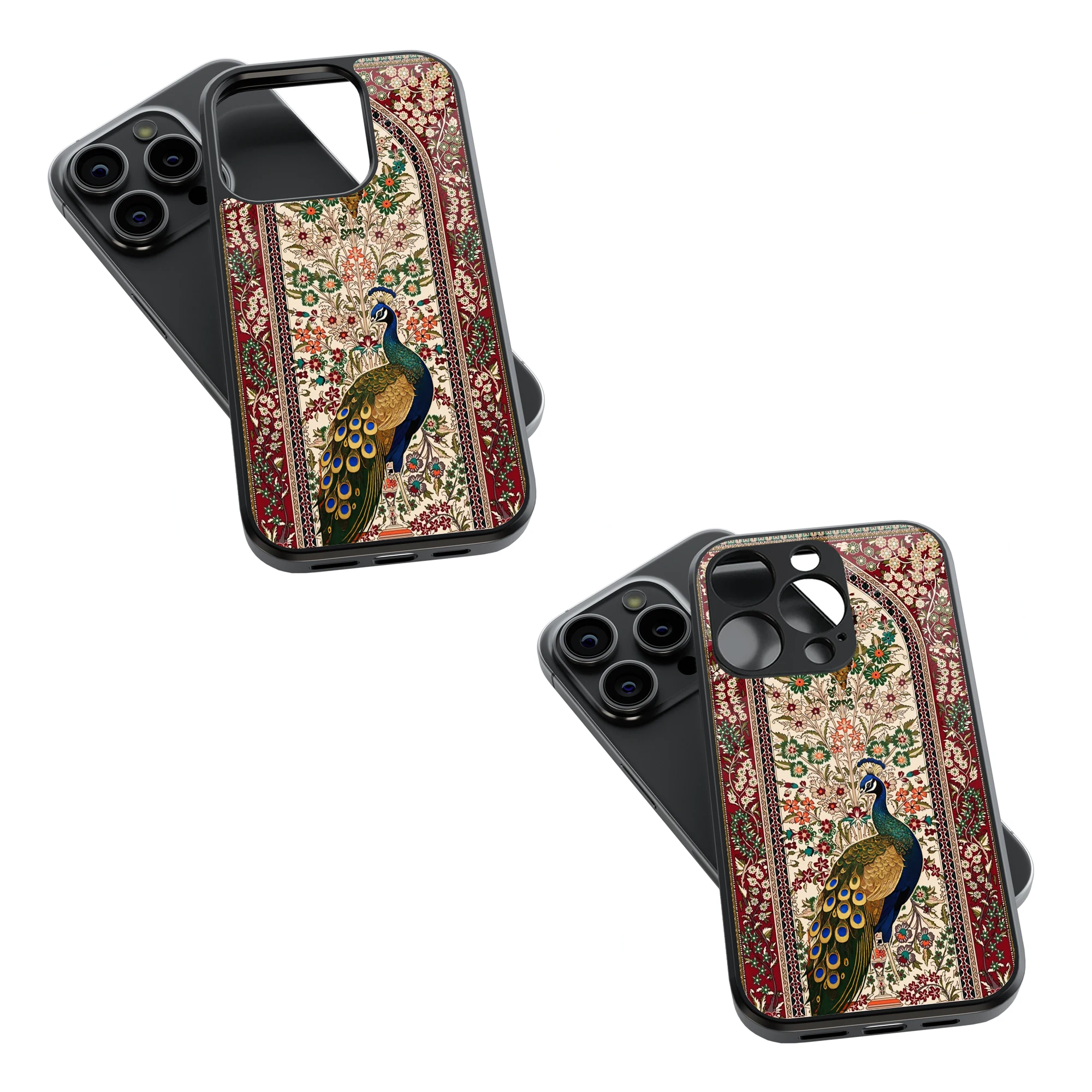Trendy Glass Back Mobile Case for iPhone, Samsung, Redmi, OnePlus, Google Pixel, Motorola