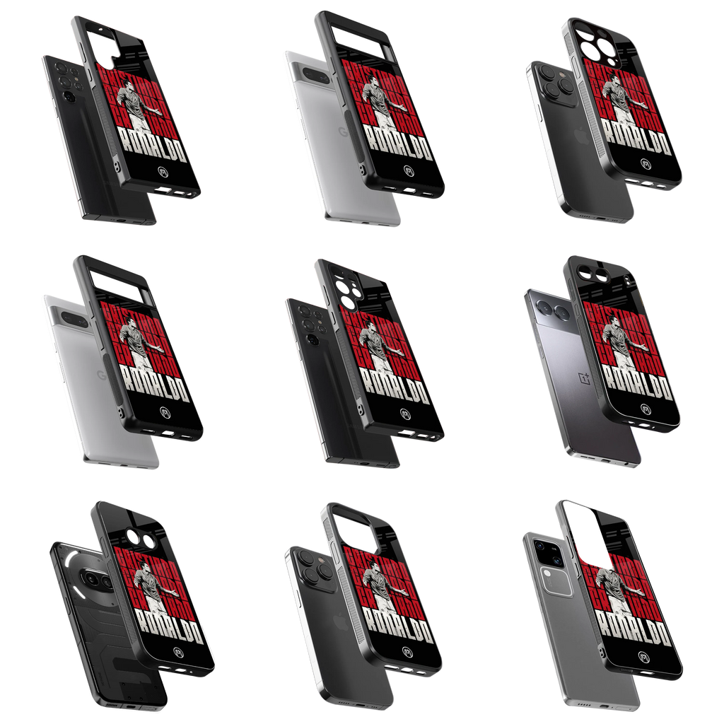 Durable Glass Back Mobile Case for iPhone, Samsung, OnePlus, Google Pixel, Redmi, Vivo, Oppo