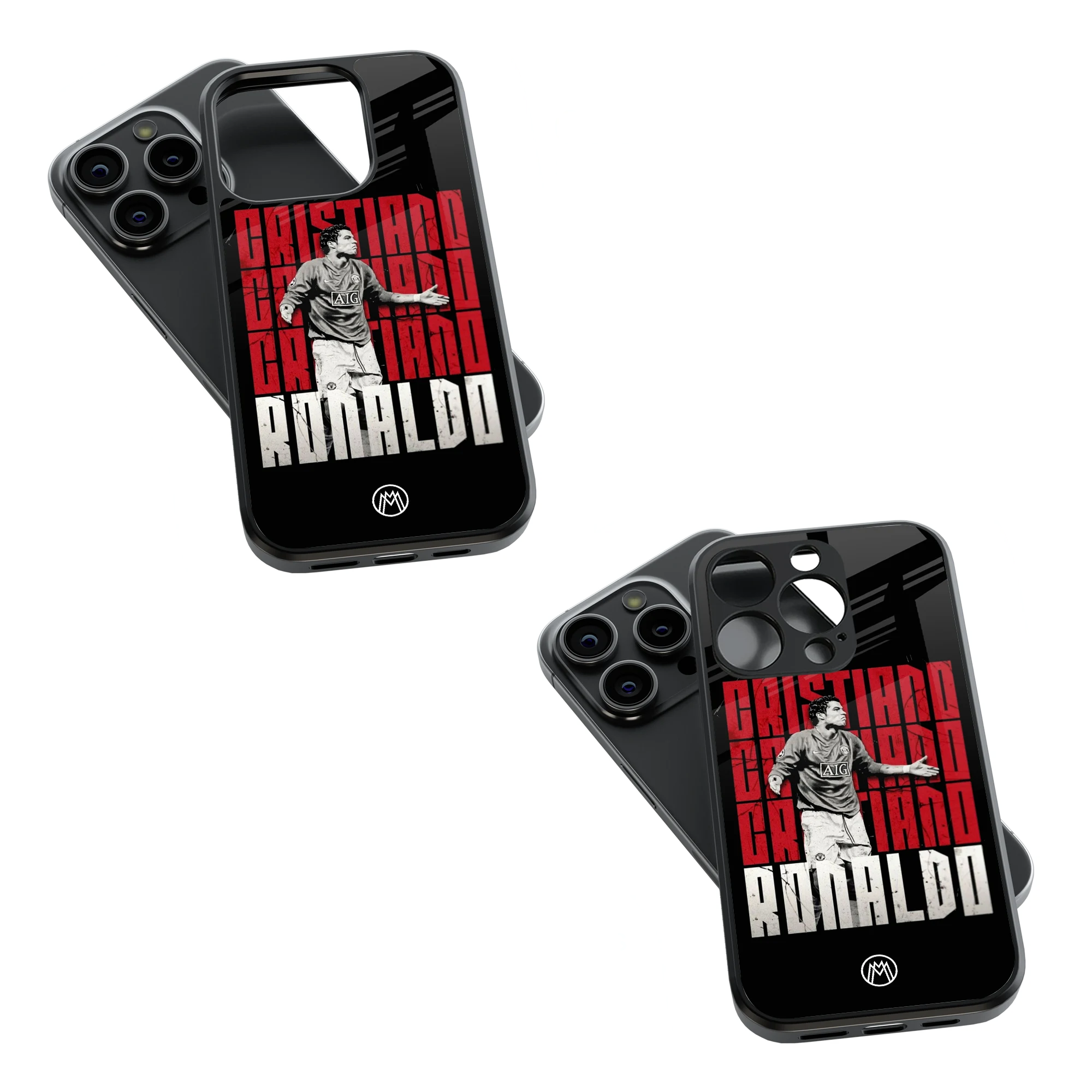 Trendy Glass Back Mobile Case for iPhone, Samsung, Redmi, OnePlus, Google Pixel, Motorola