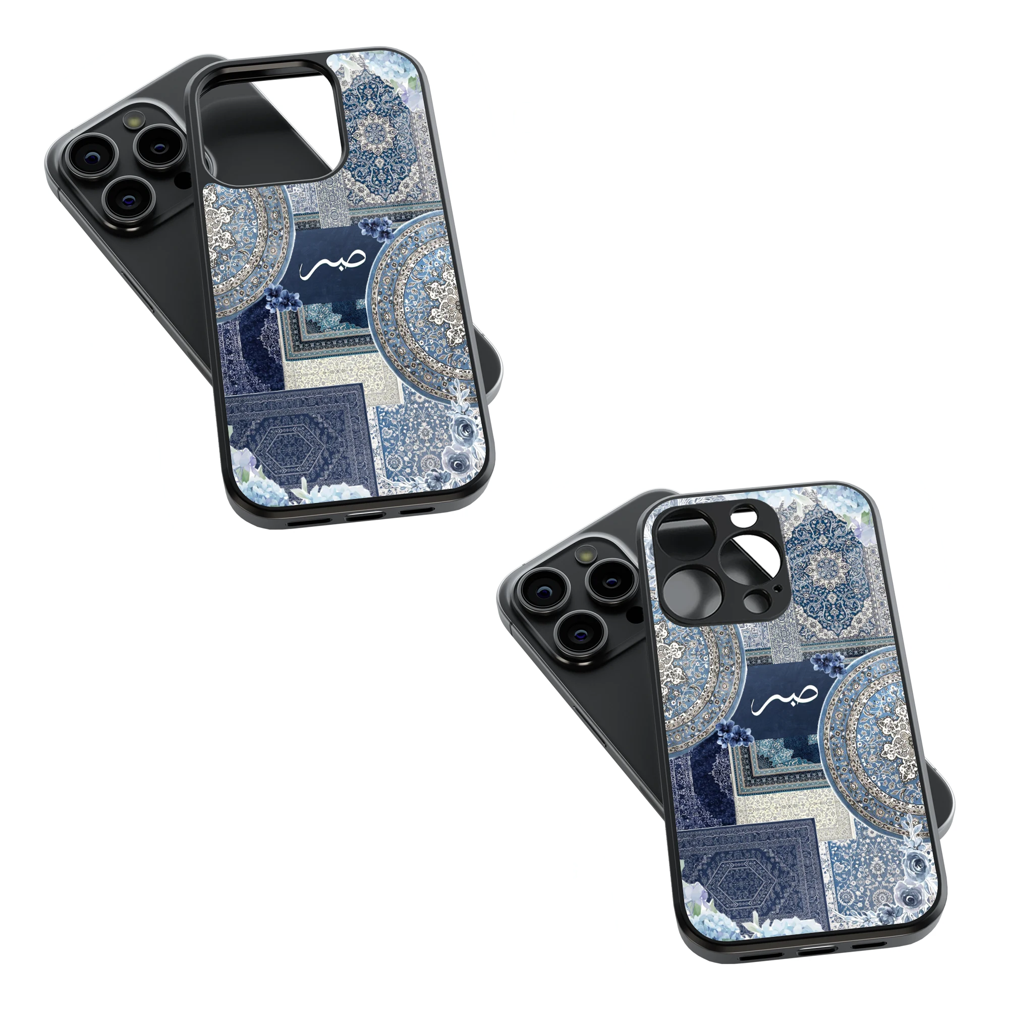Trendy Glass Back Mobile Case for iPhone, Samsung, Redmi, OnePlus, Google Pixel, Motorola