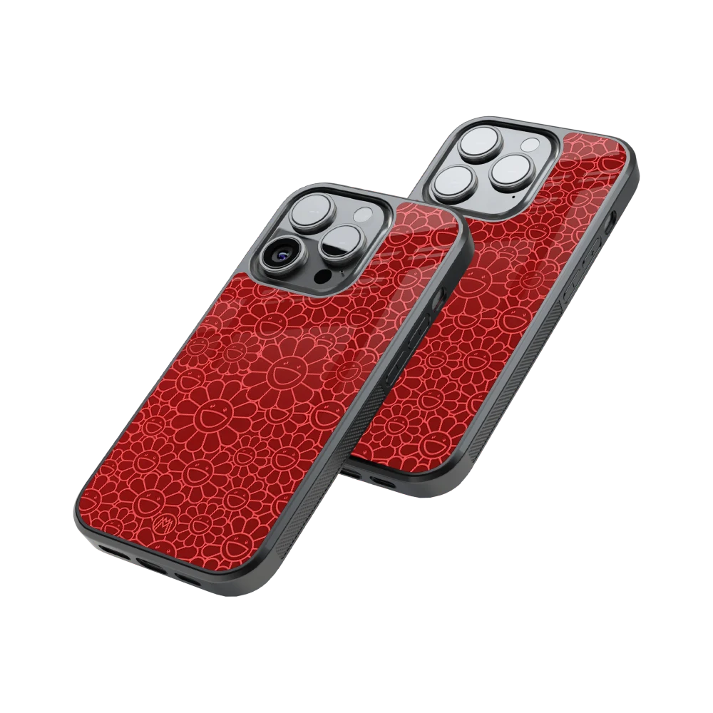 Protective Glass Back Phone Case Compatible with iPhone, Samsung, OnePlus, Pixel & More