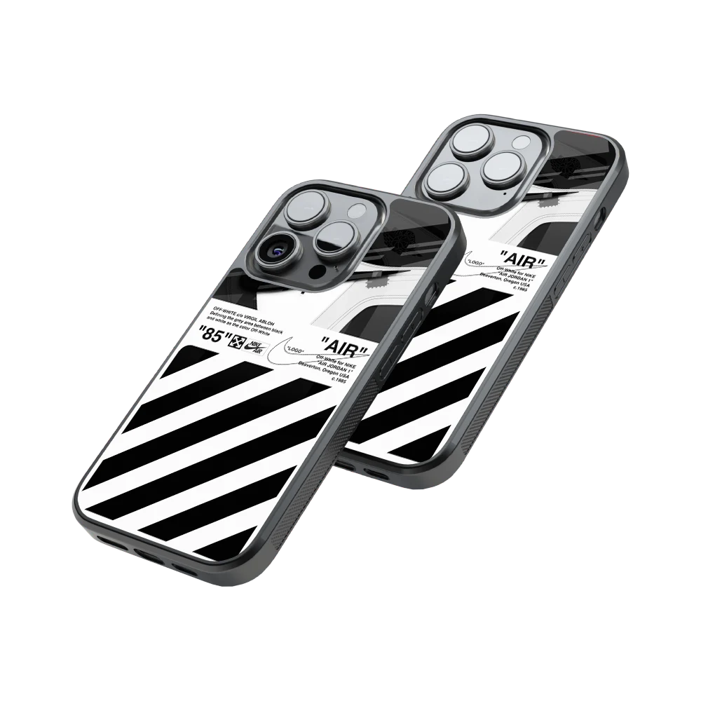 Protective Glass Back Phone Case Compatible with iPhone, Samsung, OnePlus, Pixel & More