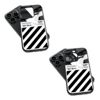 Trendy Glass Back Mobile Case for iPhone, Samsung, Redmi, OnePlus, Google Pixel, Motorola