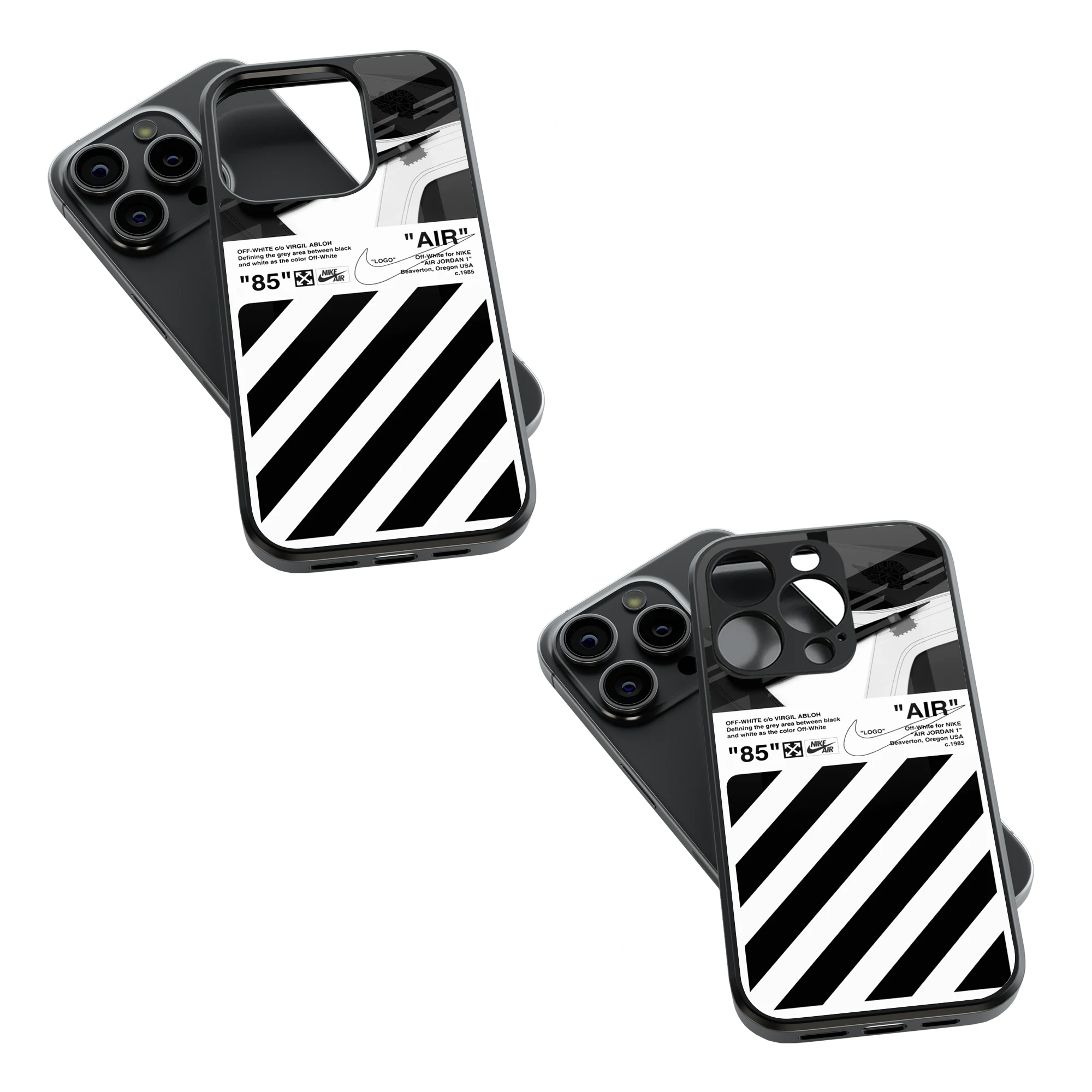 Trendy Glass Back Mobile Case for iPhone, Samsung, Redmi, OnePlus, Google Pixel, Motorola