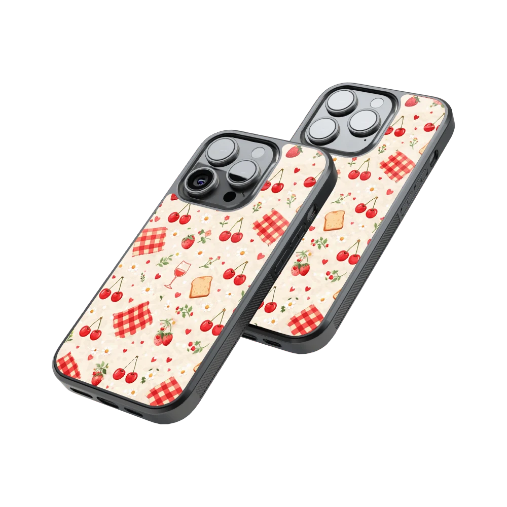Protective Glass Back Phone Case Compatible with iPhone, Samsung, OnePlus, Pixel & More