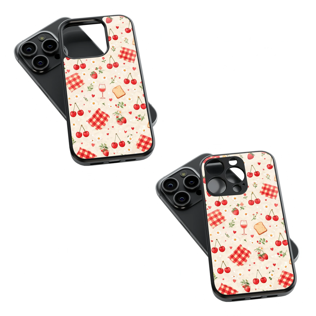 Trendy Glass Back Mobile Case for iPhone, Samsung, Redmi, OnePlus, Google Pixel, Motorola