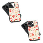Trendy Glass Back Mobile Case for iPhone, Samsung, Redmi, OnePlus, Google Pixel, Motorola