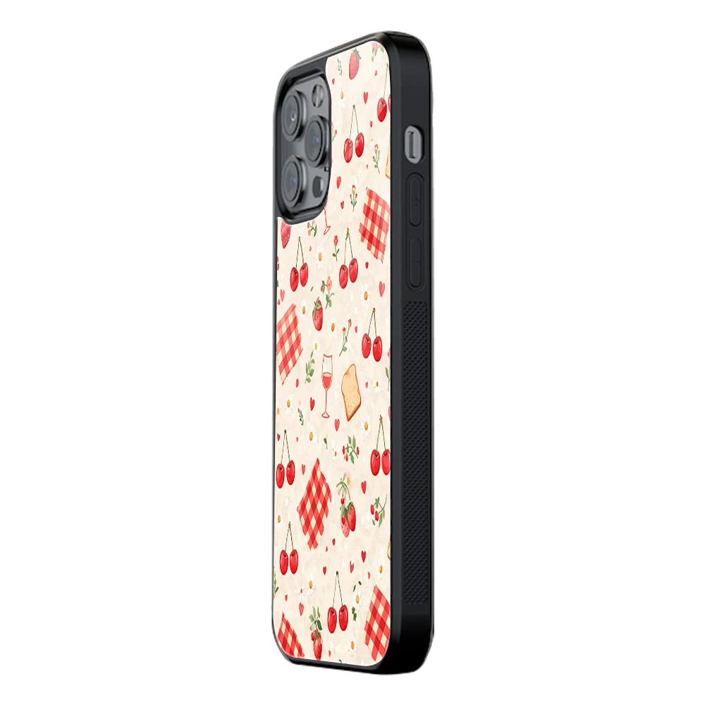 Slim Glass Back Phone Case for Multiple Brands iPhone, Samsung, Redmi, OnePlus, Oppo, Vivo