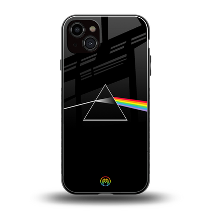 pink floyd back phone cover | glass case for iphone 15 plus