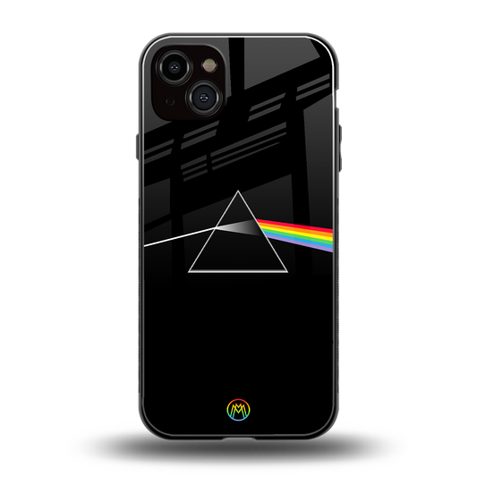 pink floyd back phone cover | glass case for iphone 15 plus