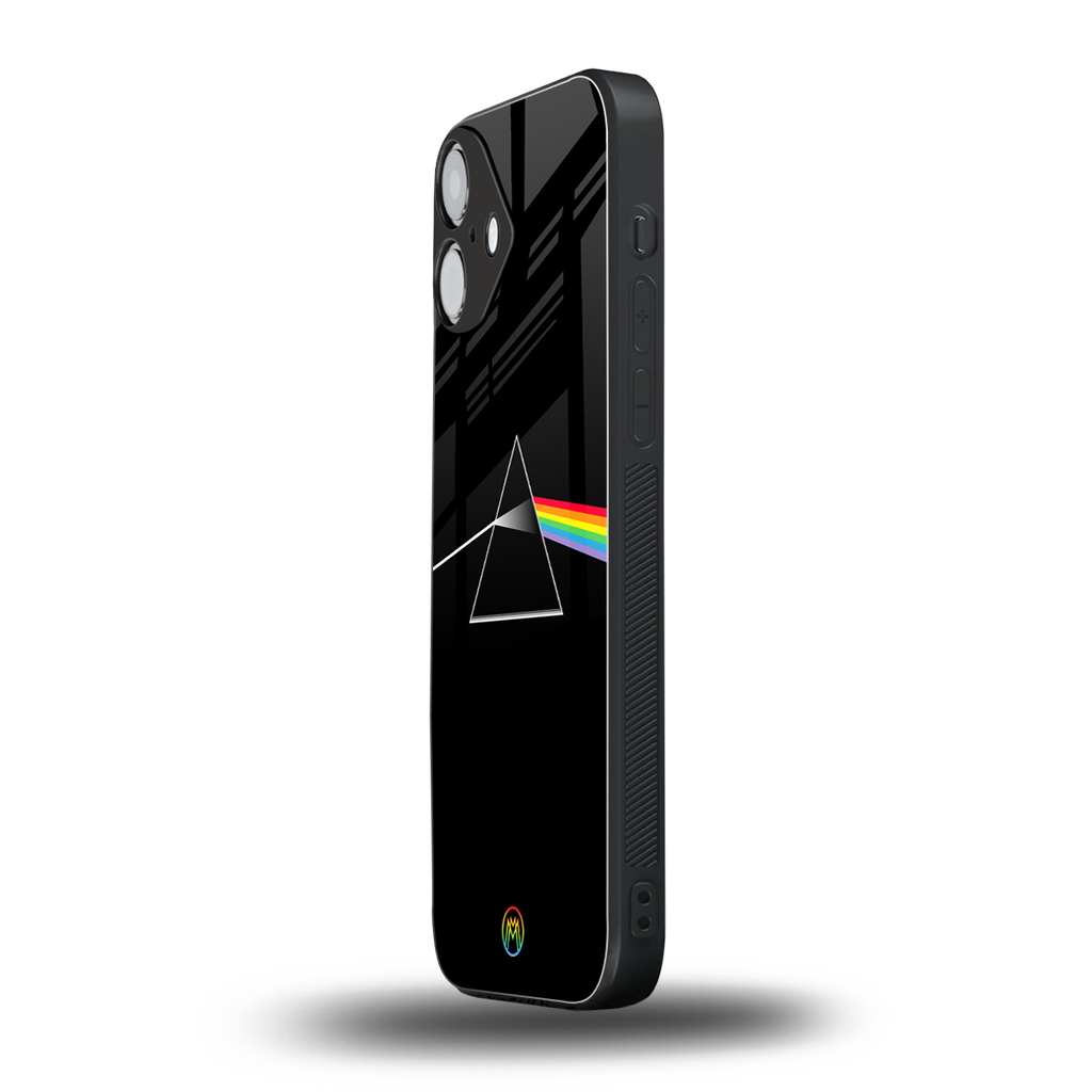 pink floyd back phone cover | glass case for iphone 16 plus