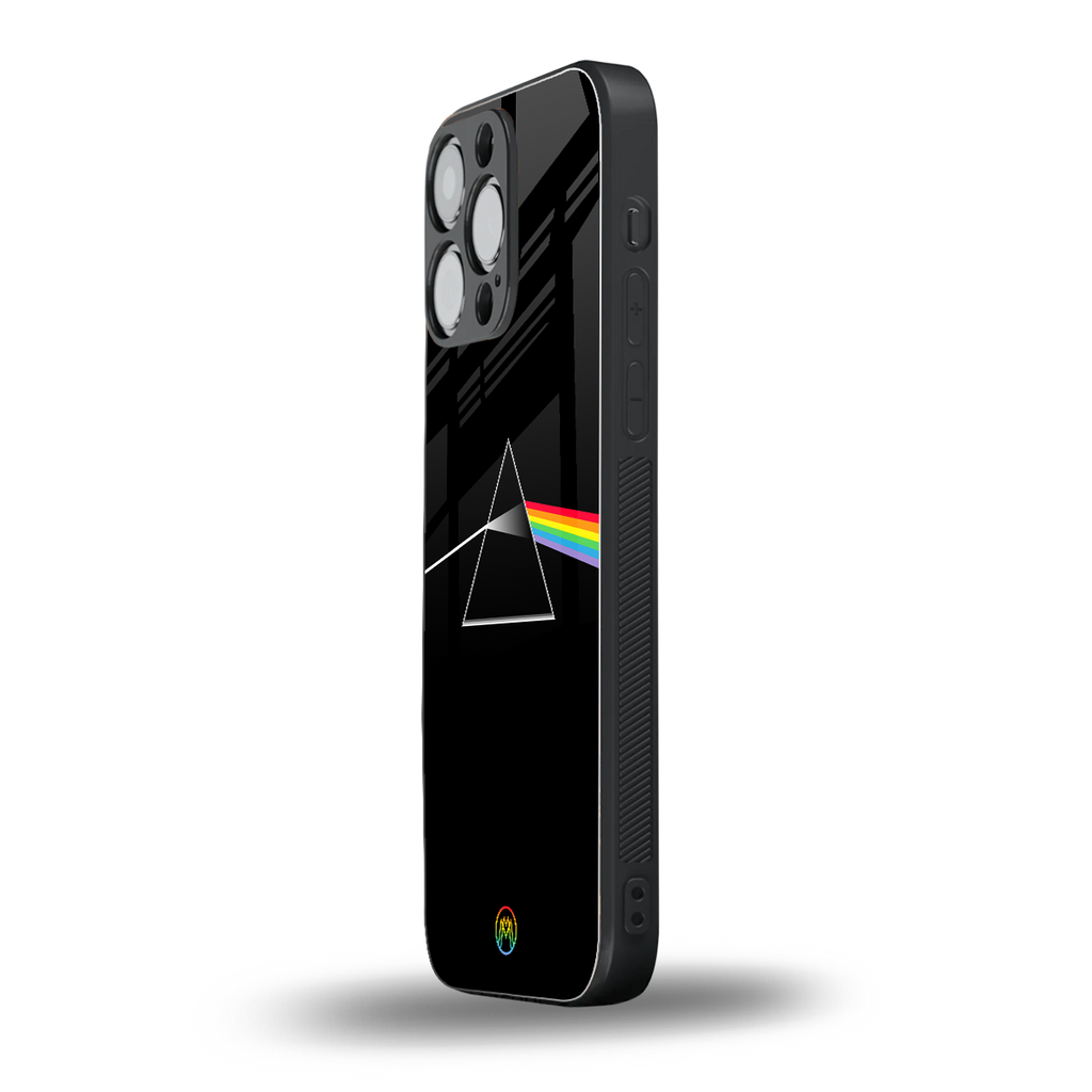 pink floyd back phone cover | glass case for iphone 16 pro max