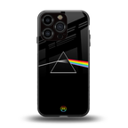 pink floyd back phone cover | glass case for iphone 16 pro