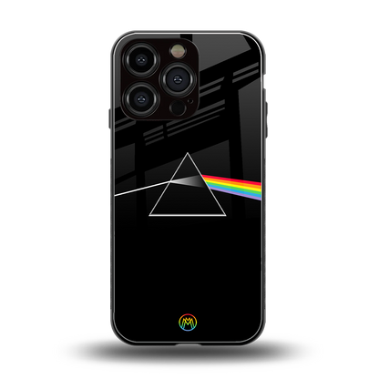 pink floyd back phone cover | glass case for iphone 16 pro