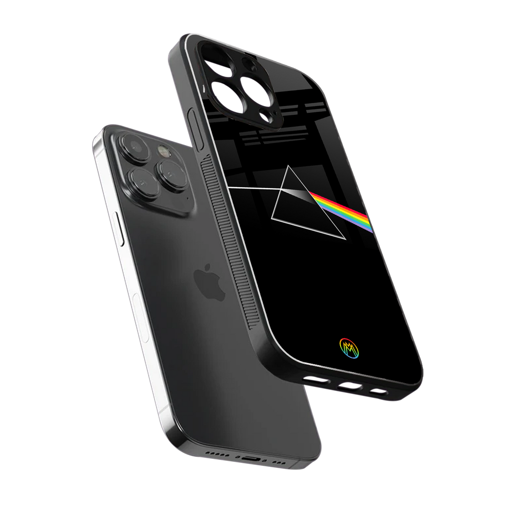 pink floyd back phone cover | glass case for iphone 16 pro