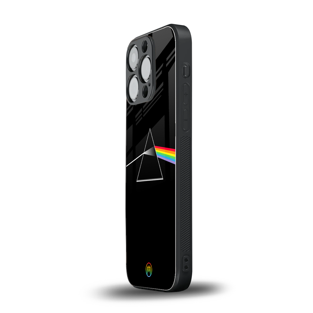 pink floyd back phone cover | glass case for iphone 16 pro