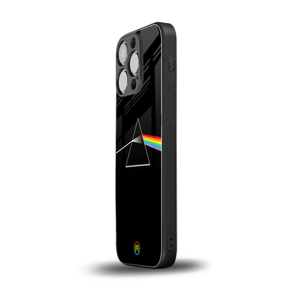 pink floyd back phone cover | glass case for iphone 16 pro