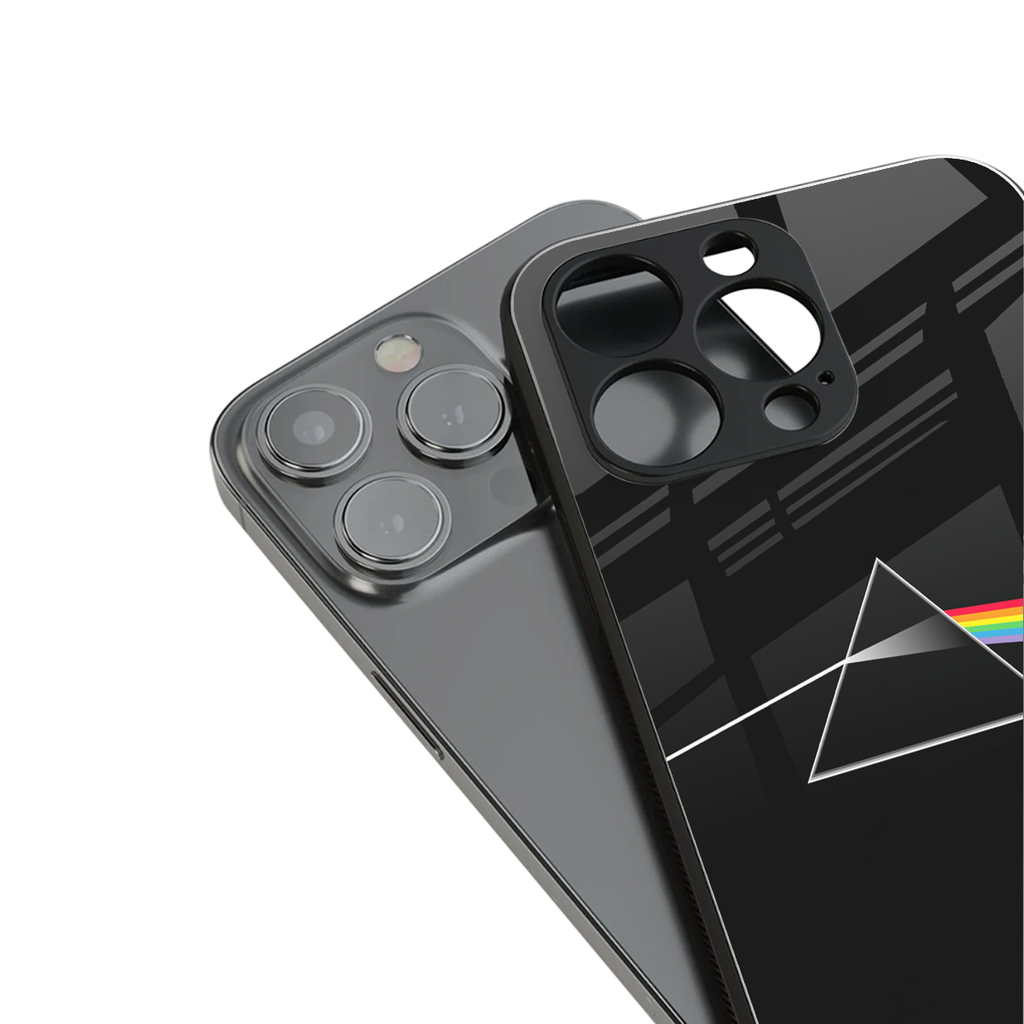 pink floyd back phone cover | glass case for iphone 16 pro
