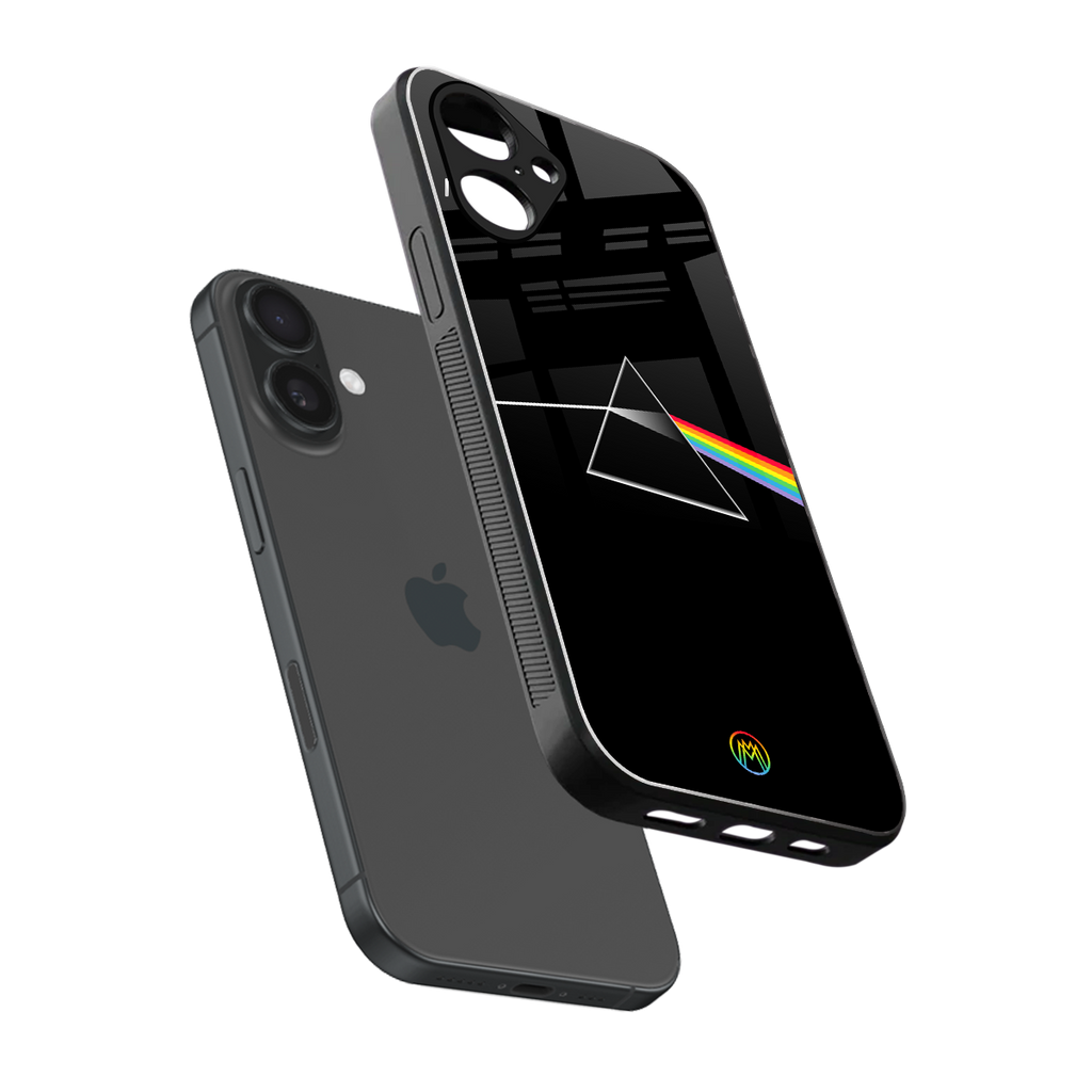 pink floyd back phone cover | glass case for iphone 16