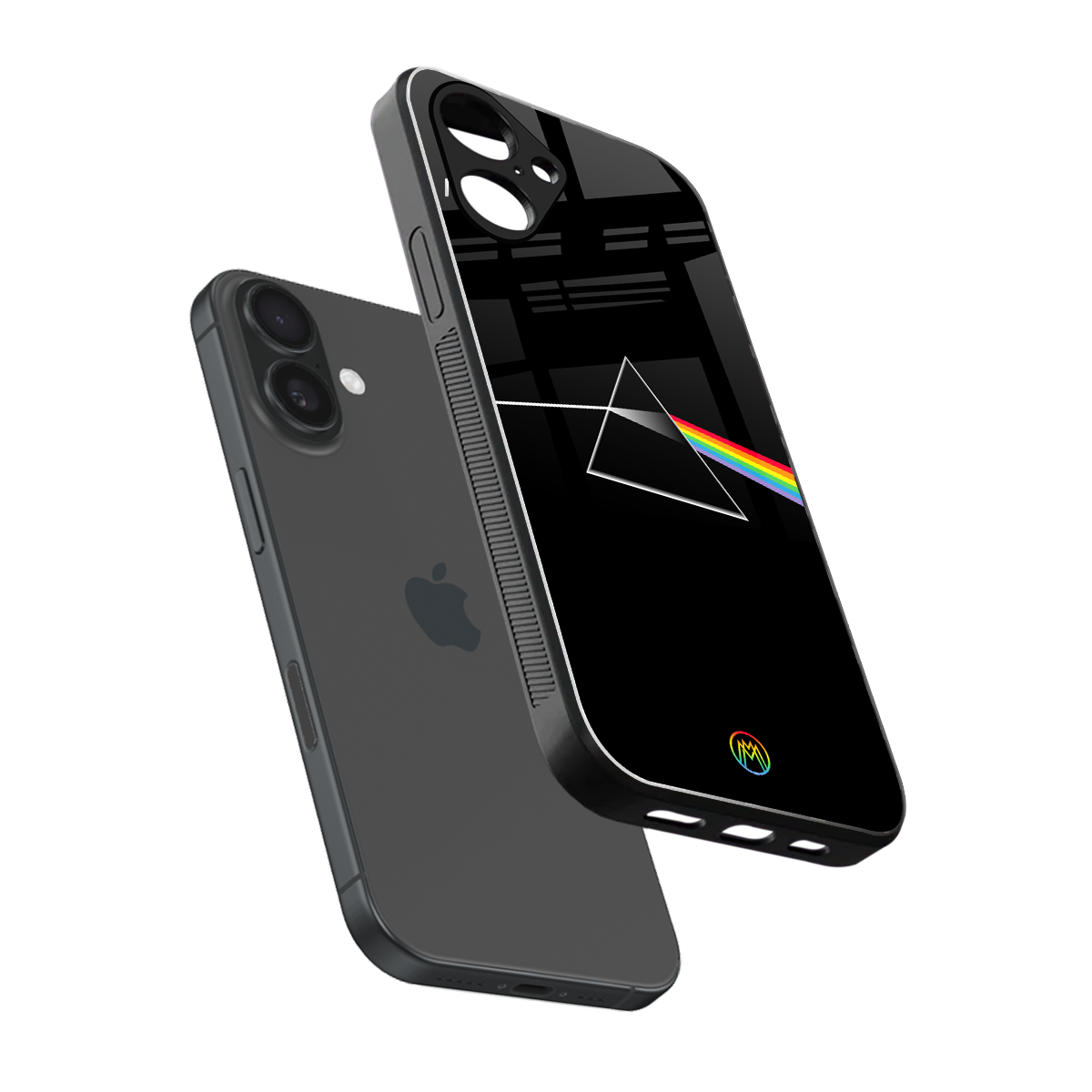 pink floyd back phone cover | glass case for iphone 16