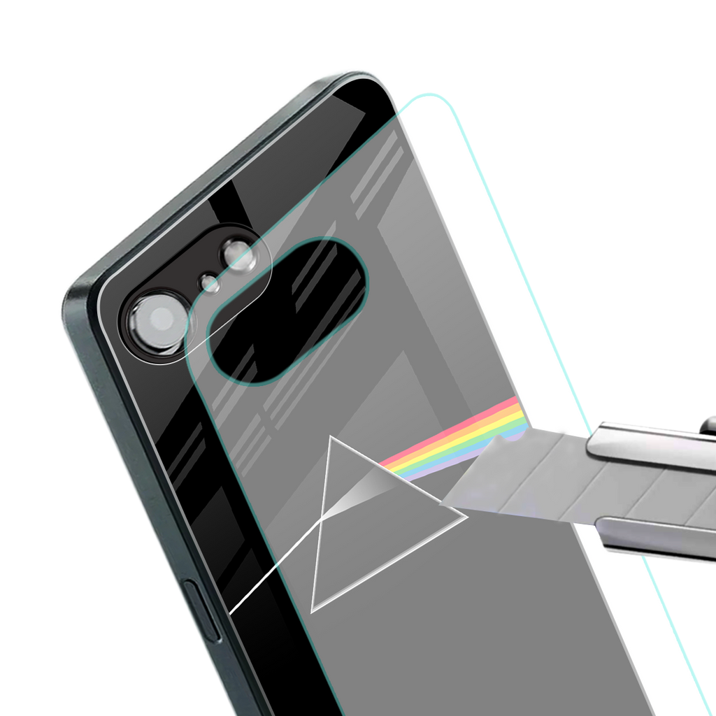 pink floyd back phone cover | glass case for iphone 16e