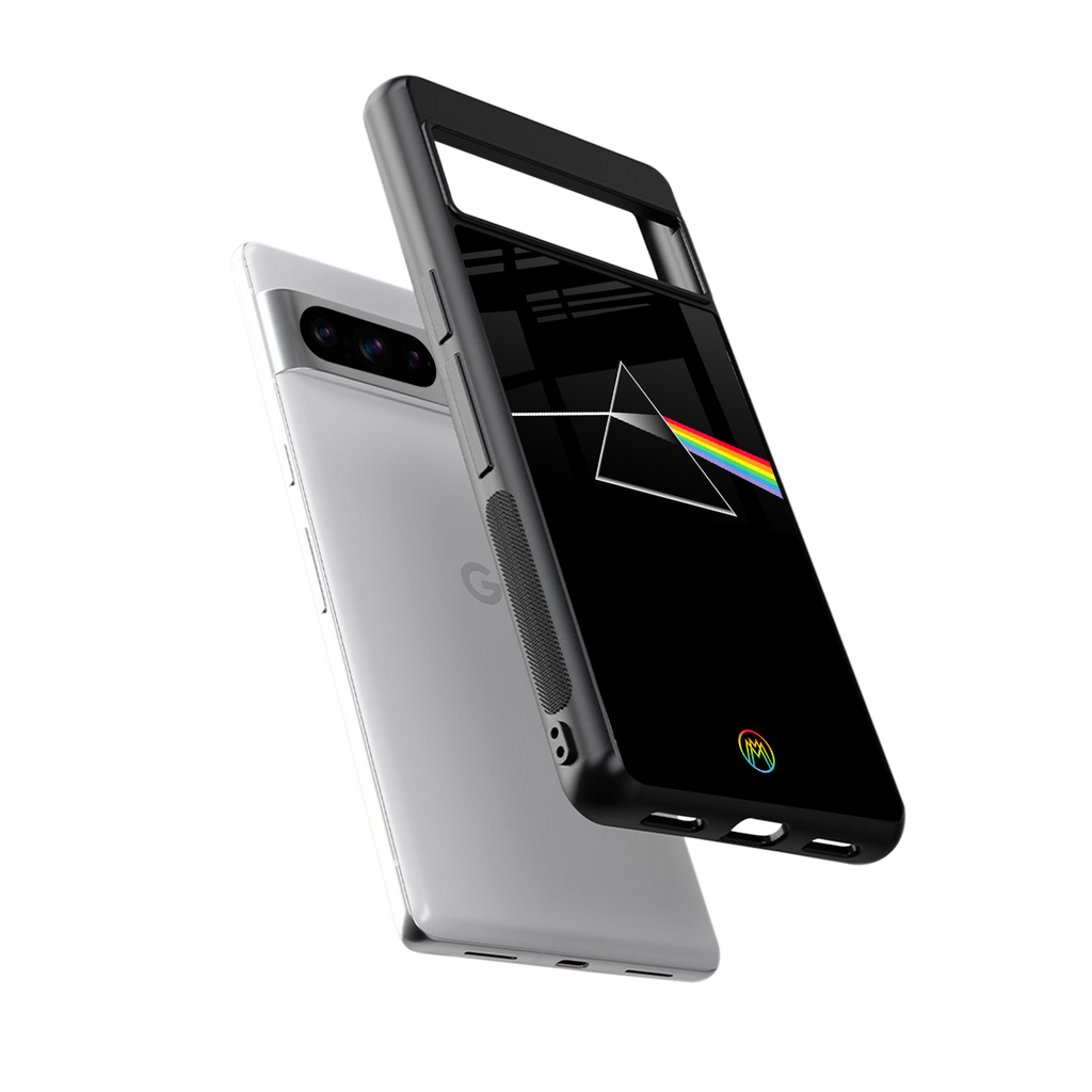 pink floyd back phone cover | glass case for google pixel 8 pro